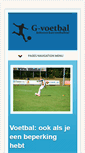 Mobile Screenshot of g-voetbal.eu